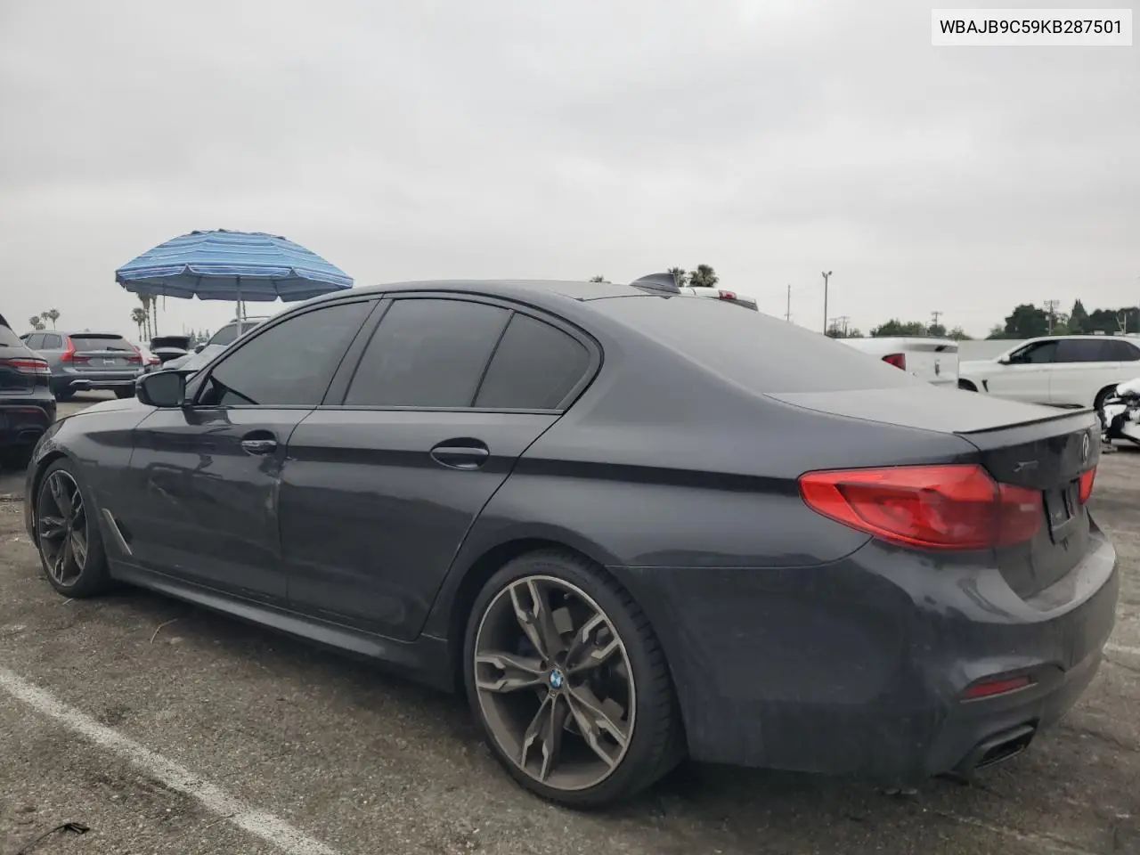 2019 BMW M550Xi VIN: WBAJB9C59KB287501 Lot: 59732425
