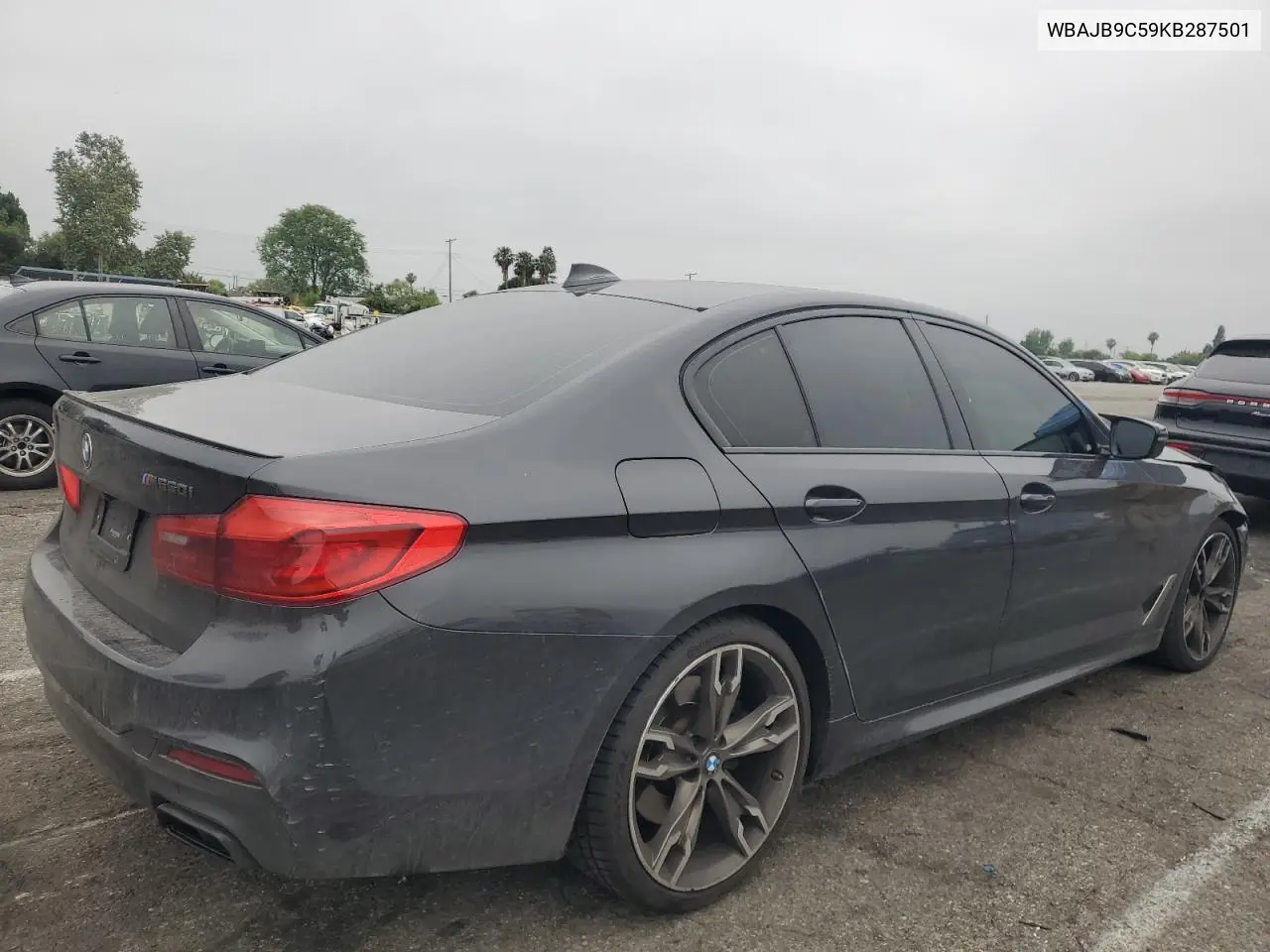 2019 BMW M550Xi VIN: WBAJB9C59KB287501 Lot: 59732425