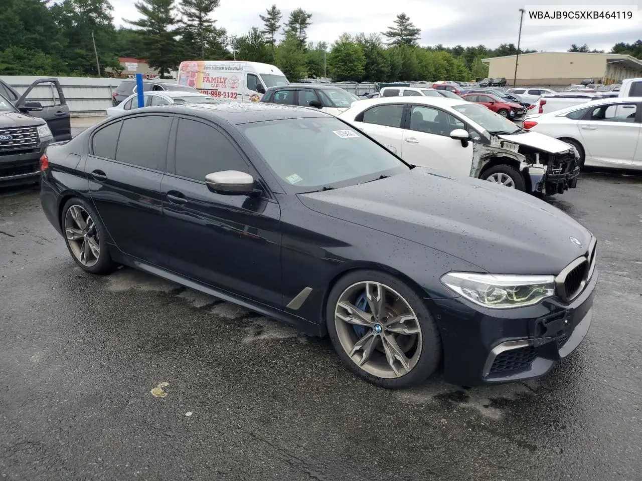 2019 BMW M550Xi VIN: WBAJB9C5XKB464119 Lot: 60294545