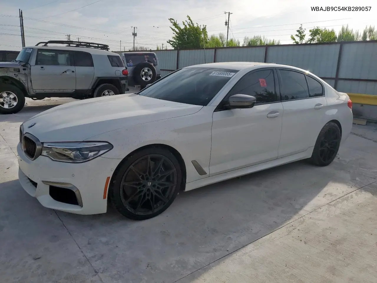 2019 BMW M550Xi VIN: WBAJB9C54KB289057 Lot: 61588055
