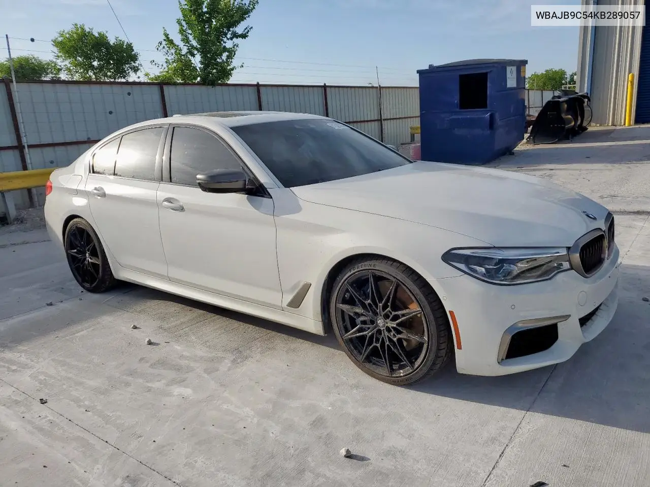 2019 BMW M550Xi VIN: WBAJB9C54KB289057 Lot: 61588055
