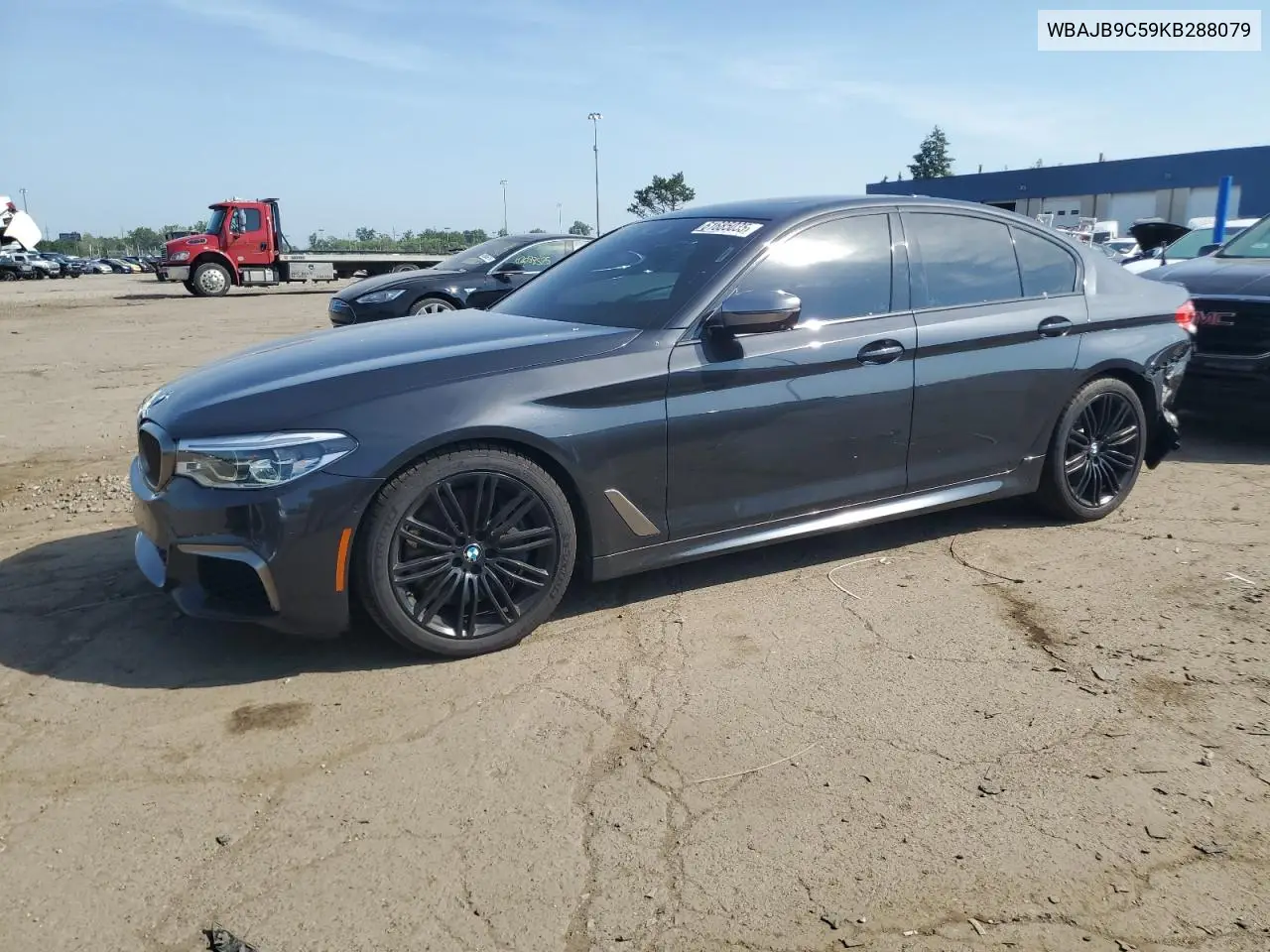 2019 BMW M550Xi VIN: WBAJB9C59KB288079 Lot: 61685035