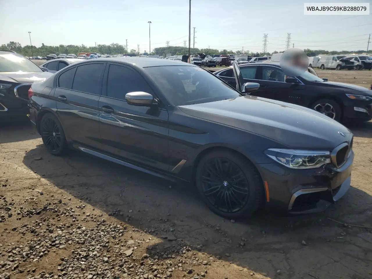 2019 BMW M550Xi VIN: WBAJB9C59KB288079 Lot: 61685035