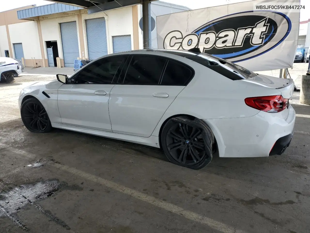 2019 BMW M5 VIN: WBSJF0C59KB447274 Lot: 63270235