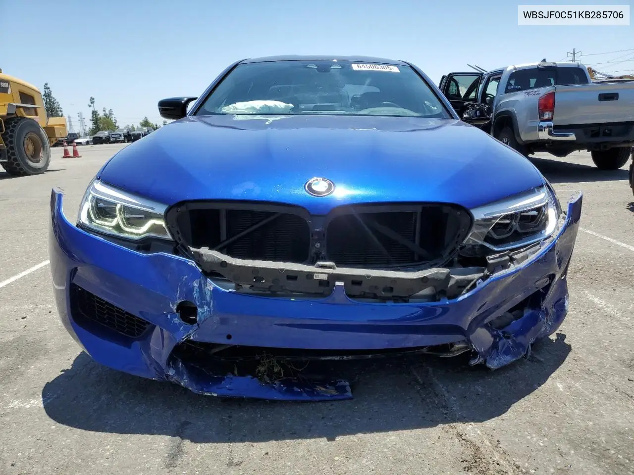 2019 BMW M5 VIN: WBSJF0C51KB285706 Lot: 64506305