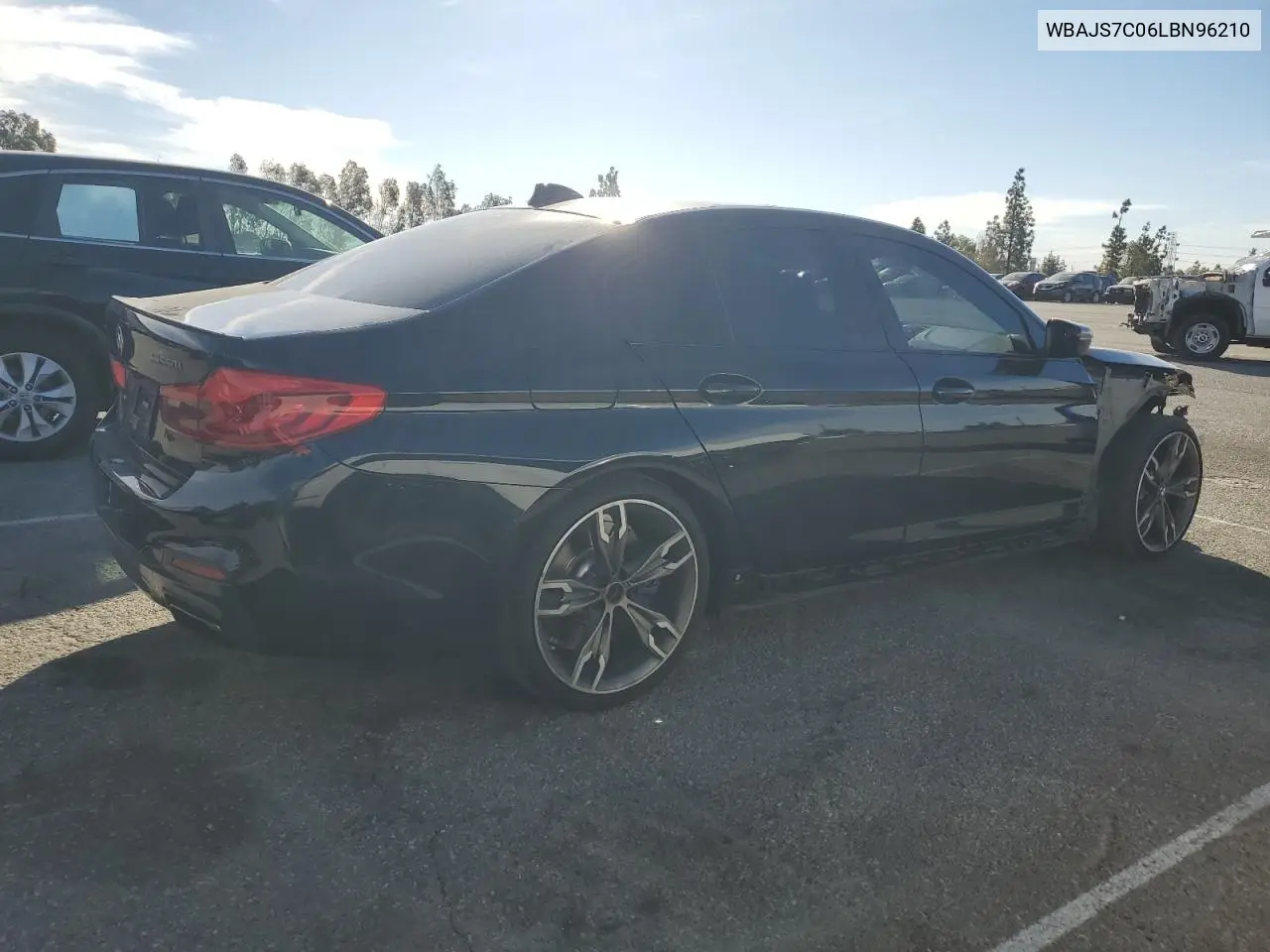 2020 BMW M550Xi VIN: WBAJS7C06LBN96210 Lot: 46769365