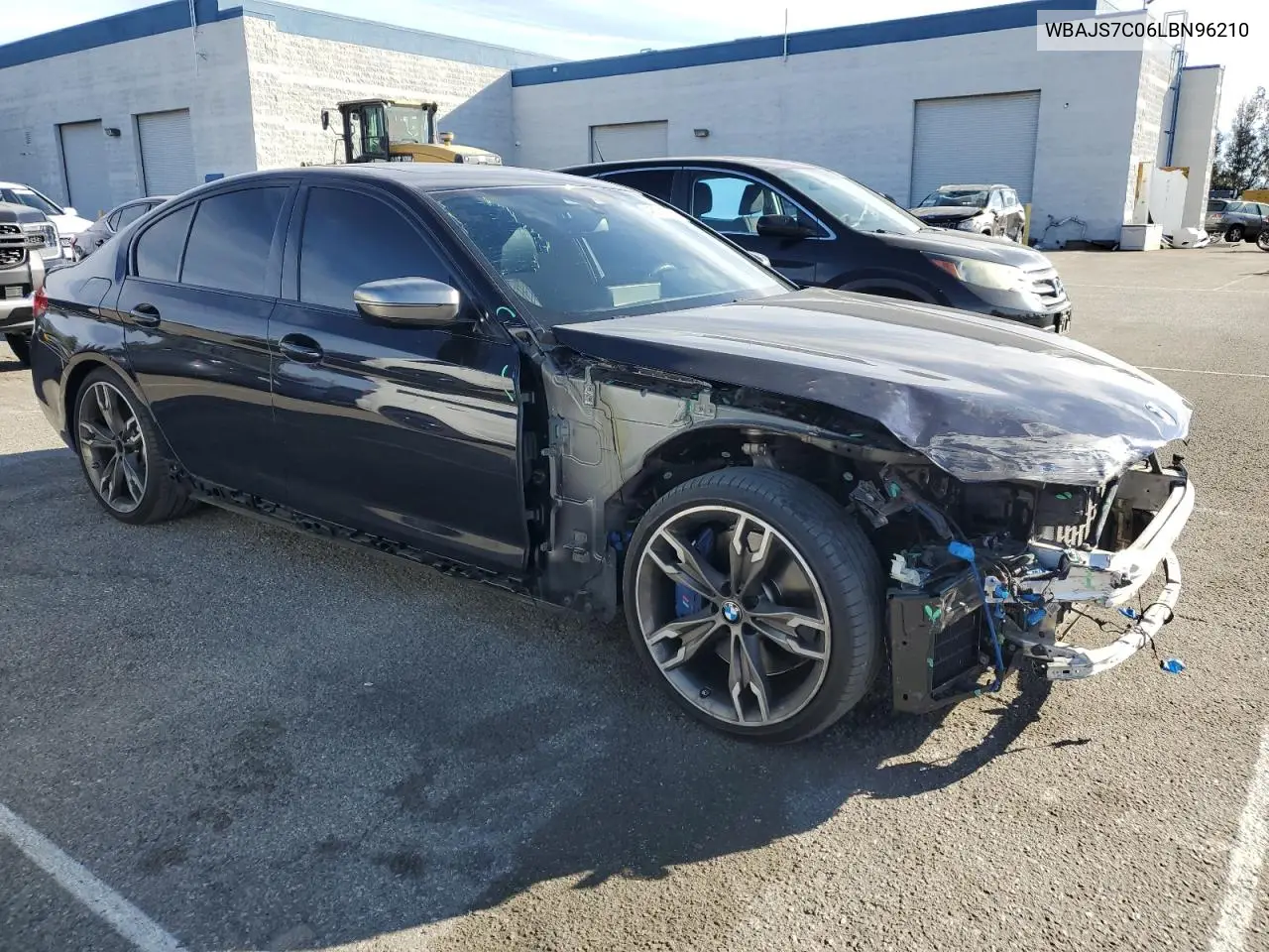 2020 BMW M550Xi VIN: WBAJS7C06LBN96210 Lot: 46769365