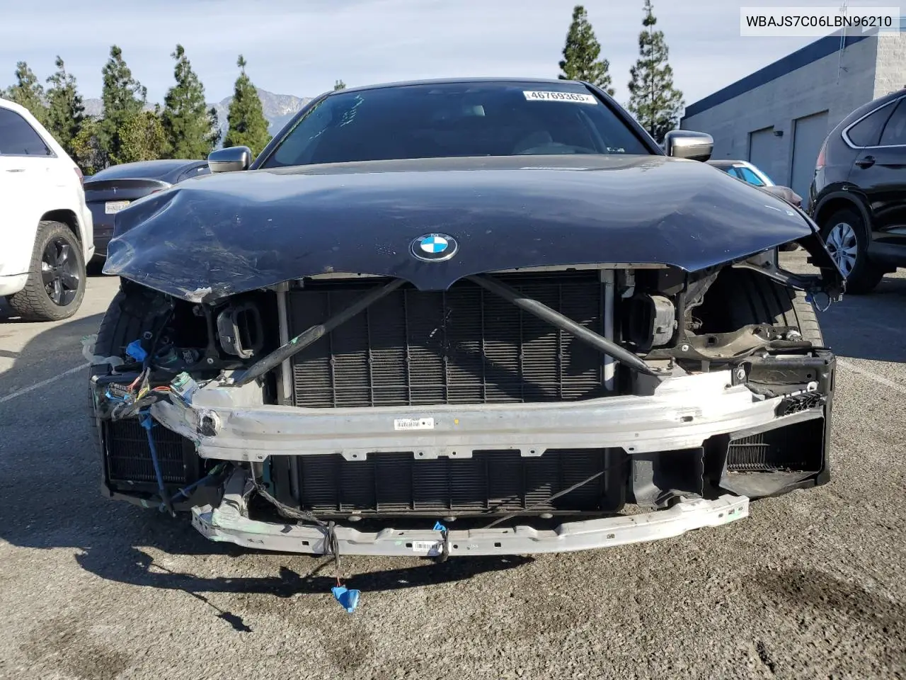 2020 BMW M550Xi VIN: WBAJS7C06LBN96210 Lot: 46769365