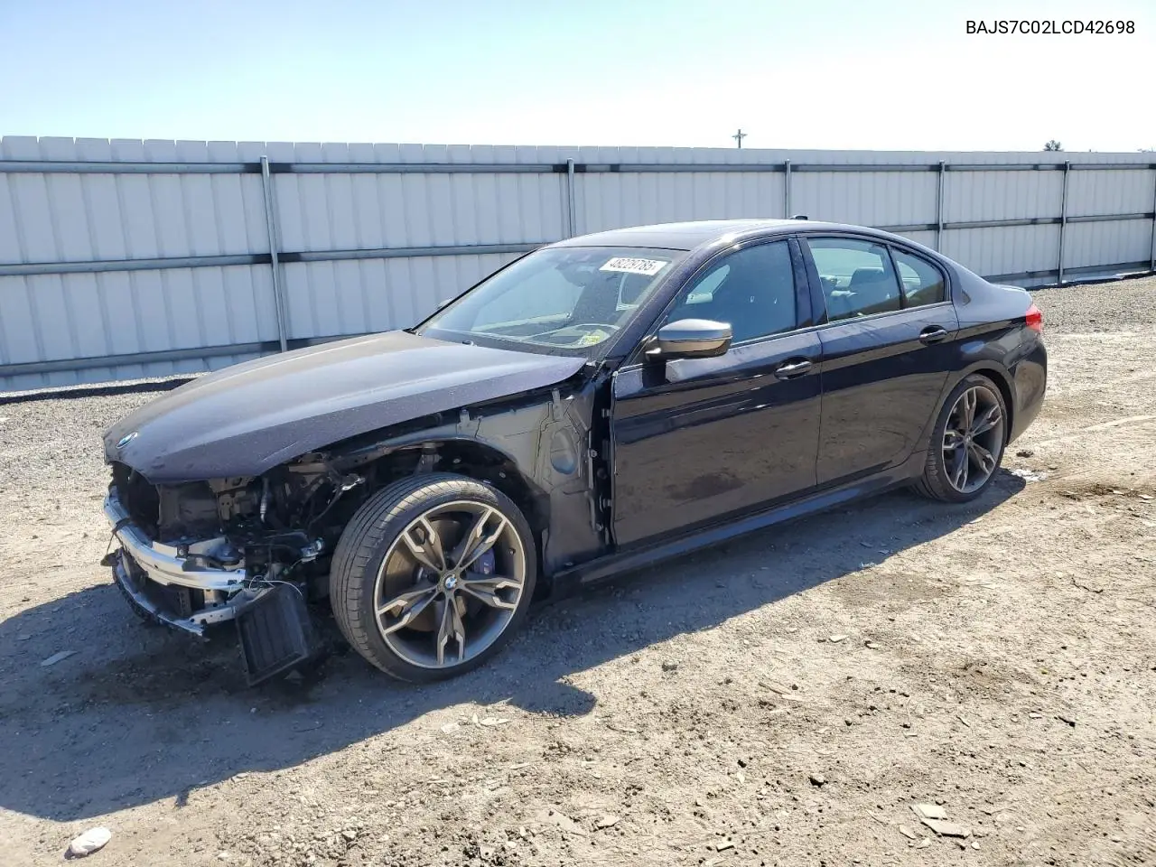2020 BMW M550Xi VIN: BAJS7C02LCD42698 Lot: 48229785
