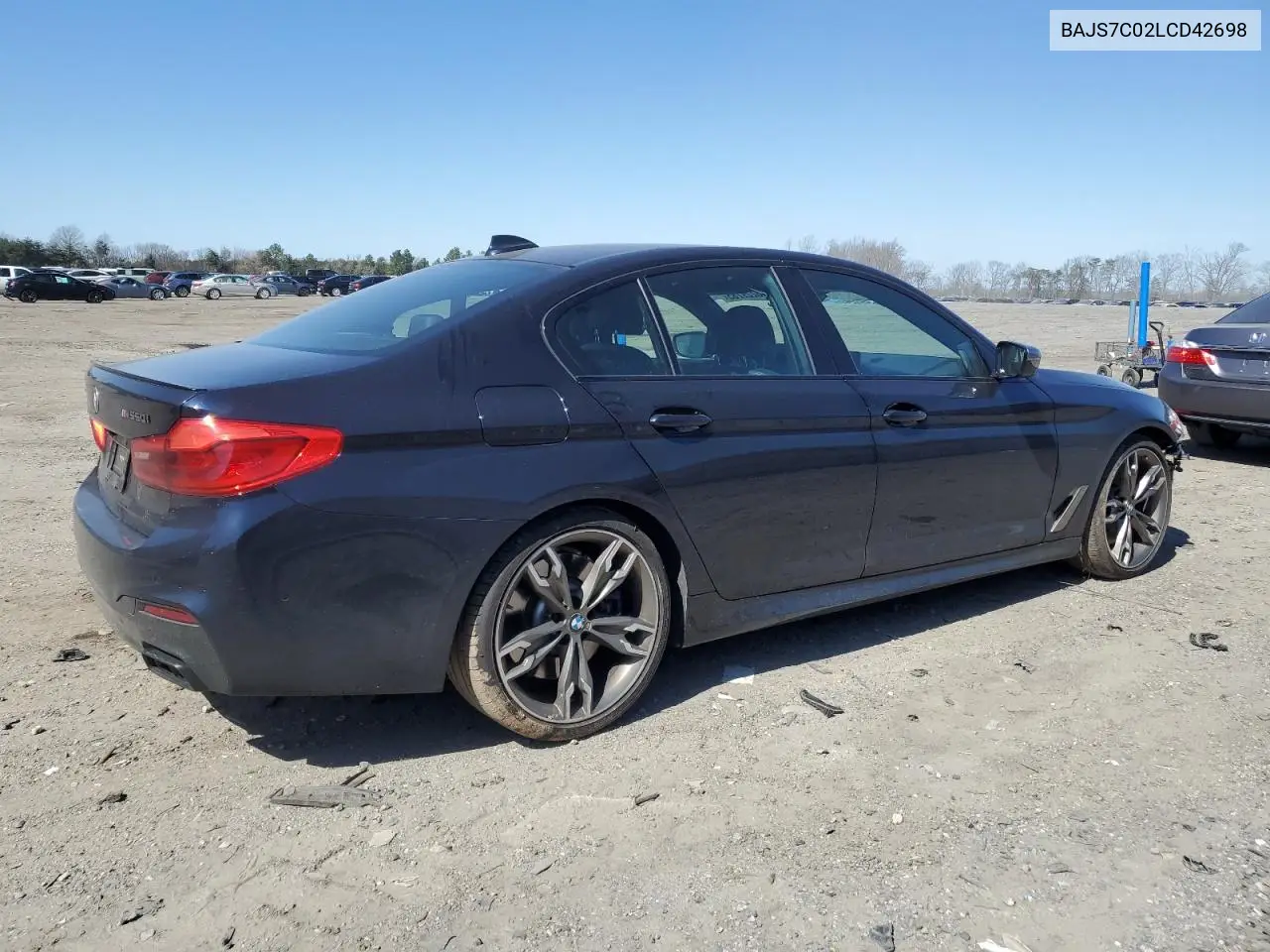 2020 BMW M550Xi VIN: BAJS7C02LCD42698 Lot: 48229785