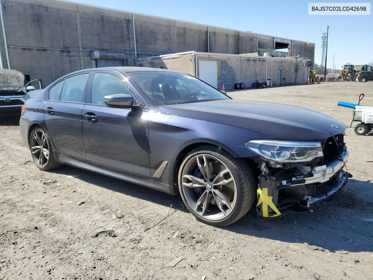 2020 BMW M550Xi VIN: BAJS7C02LCD42698 Lot: 48229785