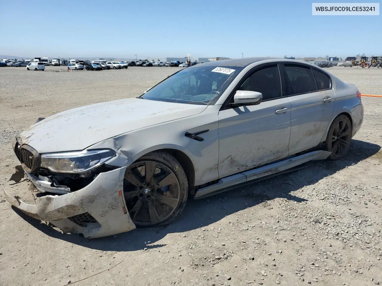 2020 BMW M5 Base VIN: WBSJF0C09LCE53241 Lot: 52607075