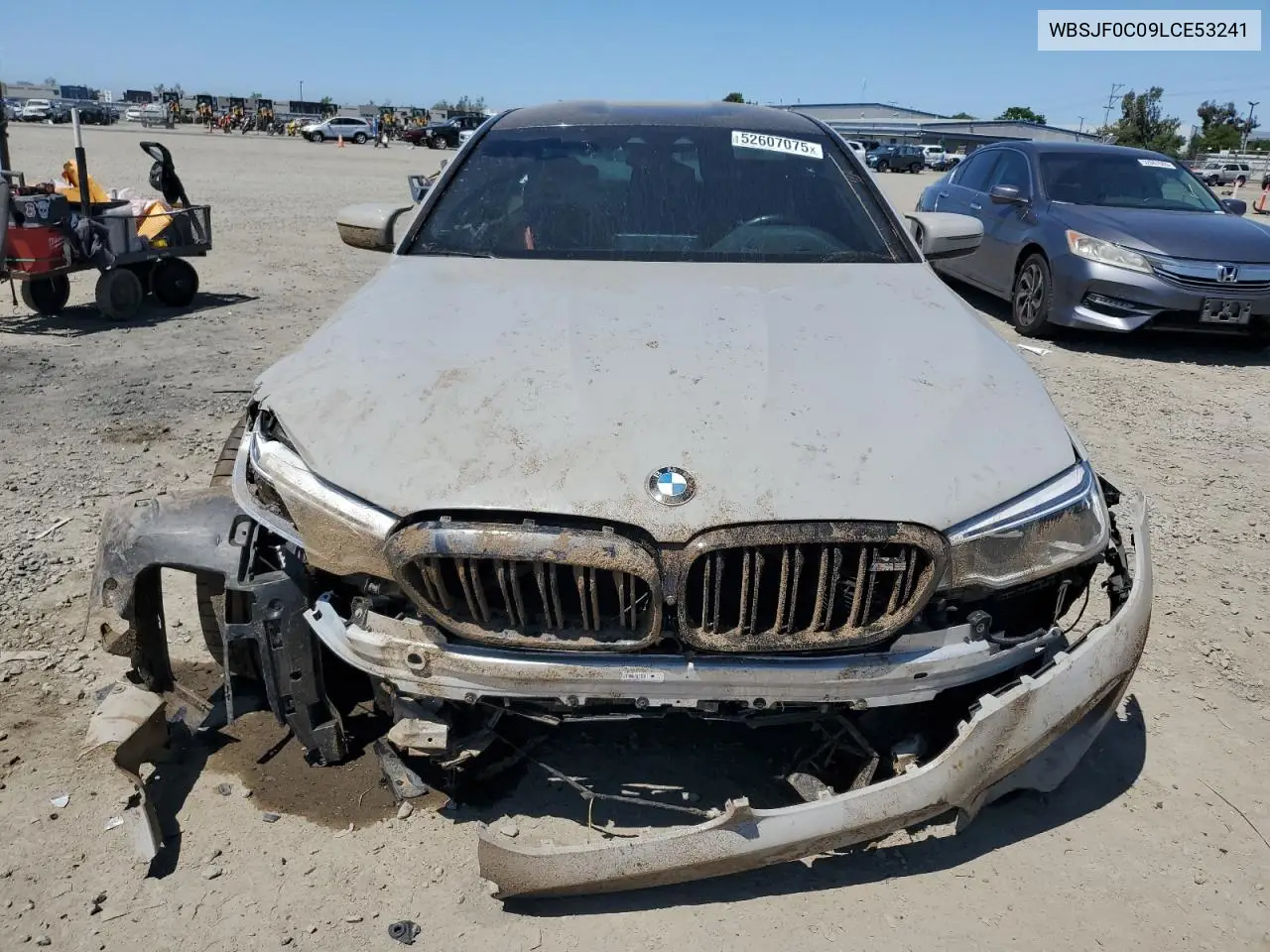 2020 BMW M5 Base VIN: WBSJF0C09LCE53241 Lot: 52607075