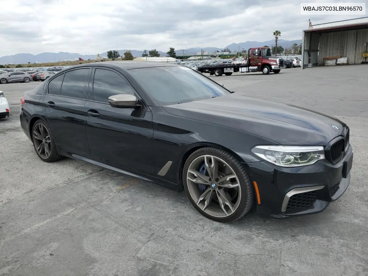 2020 BMW M550Xi VIN: WBAJS7C03LBN96570 Lot: 53295785