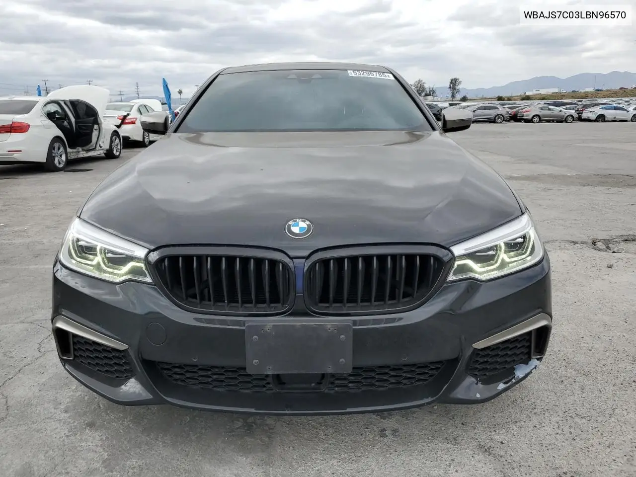 2020 BMW M550Xi VIN: WBAJS7C03LBN96570 Lot: 53295785