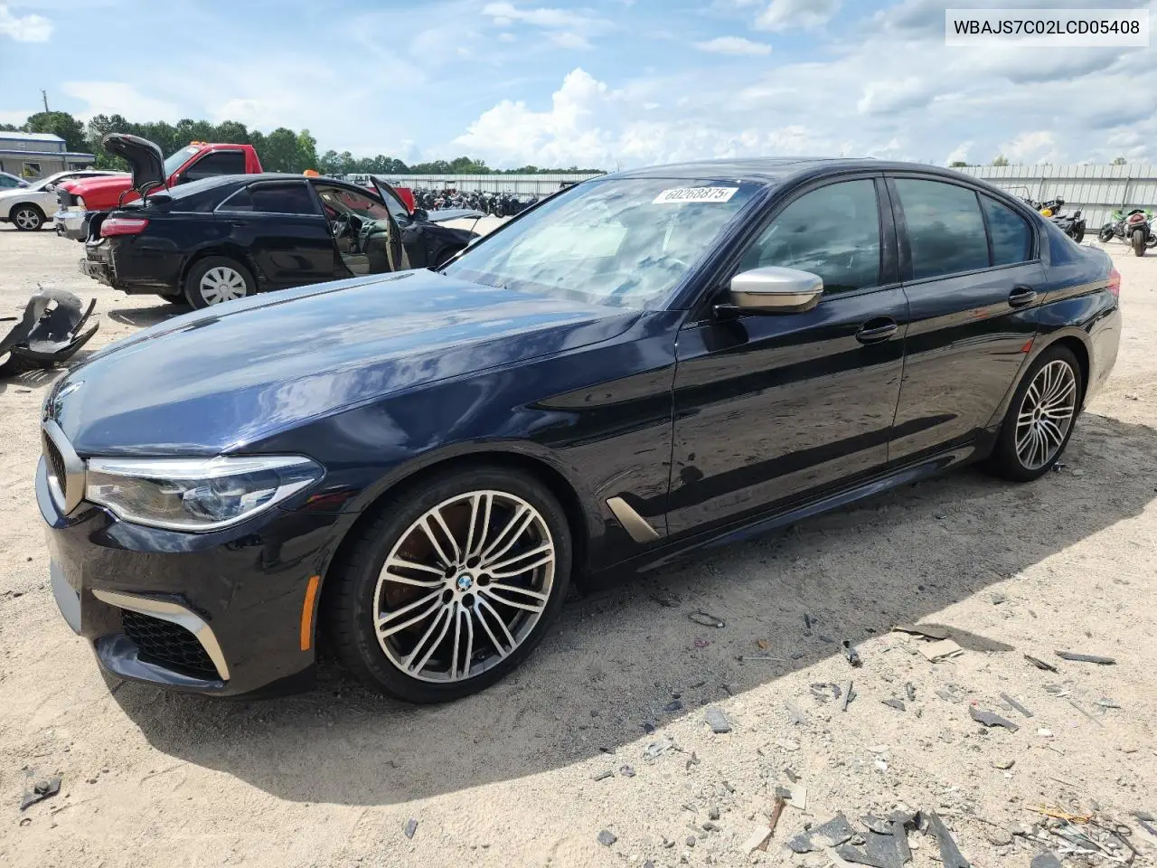 2020 BMW M550Xi VIN: WBAJS7C02LCD05408 Lot: 60268875