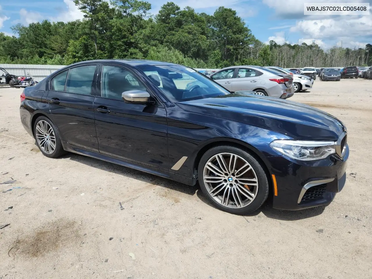 2020 BMW M550Xi VIN: WBAJS7C02LCD05408 Lot: 60268875
