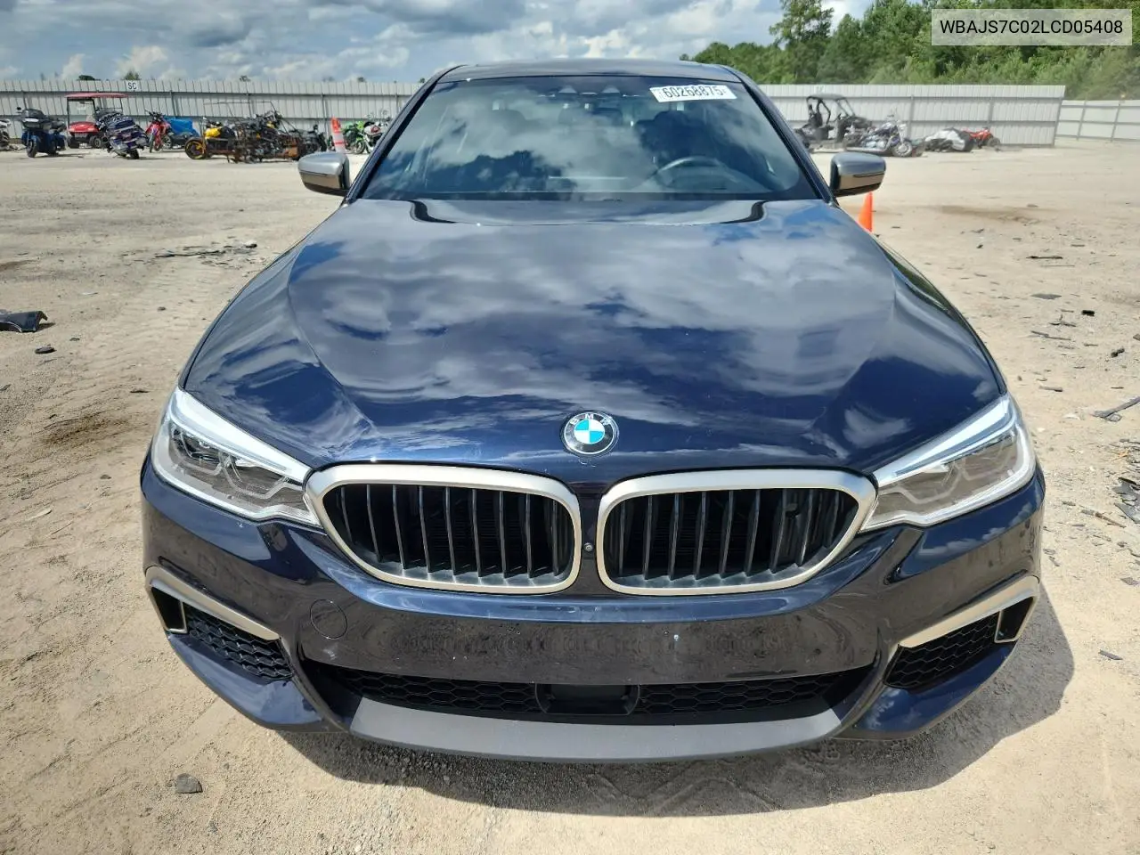 2020 BMW M550Xi VIN: WBAJS7C02LCD05408 Lot: 60268875