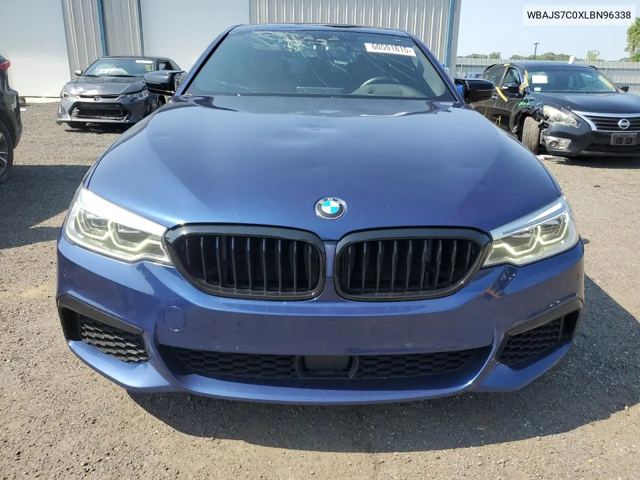 2020 BMW M550Xi VIN: WBAJS7C0XLBN96338 Lot: 60591815