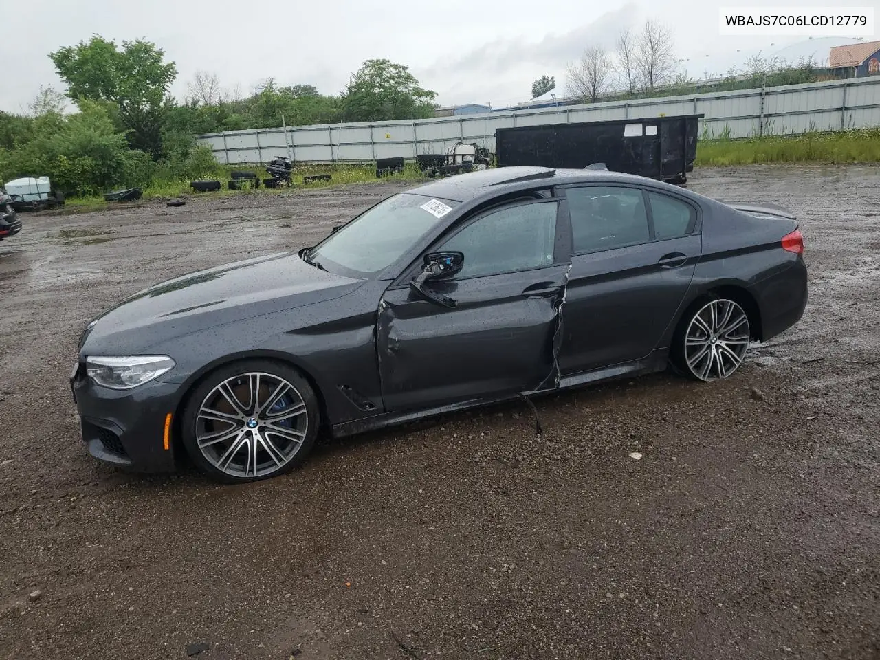 2020 BMW M550Xi VIN: WBAJS7C06LCD12779 Lot: 61136215