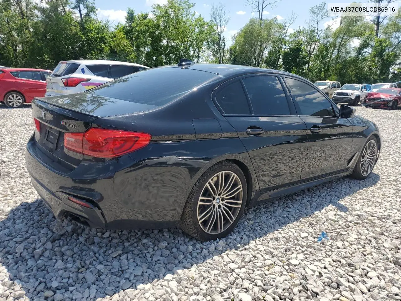 2020 BMW M550Xi VIN: WBAJS7C08LCD86916 Lot: 61663155