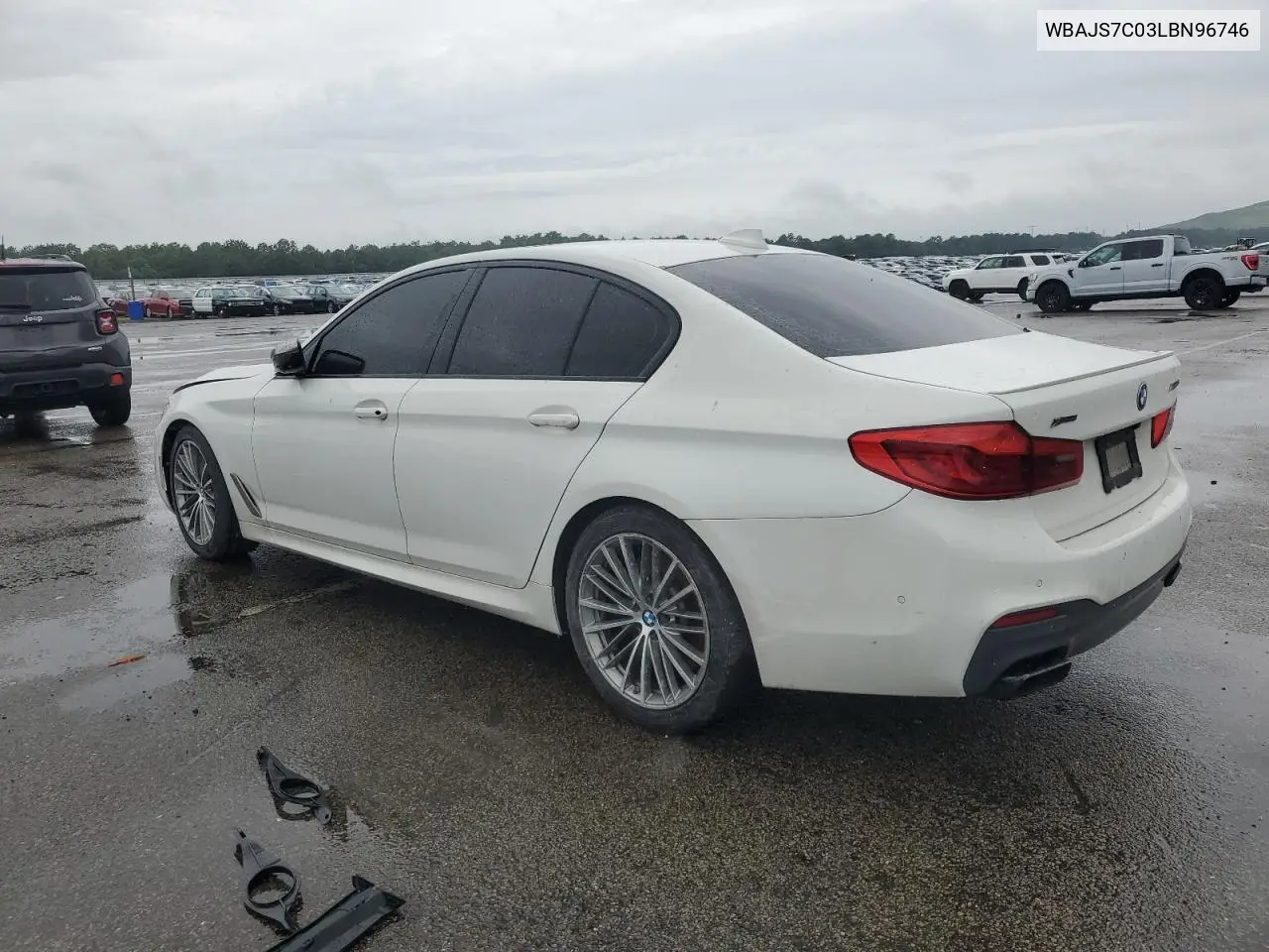 2020 BMW M550Xi VIN: WBAJS7C03LBN96746 Lot: 63870085