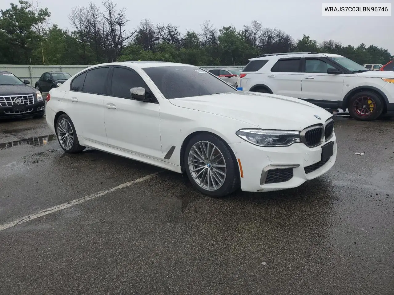2020 BMW M550Xi VIN: WBAJS7C03LBN96746 Lot: 63870085