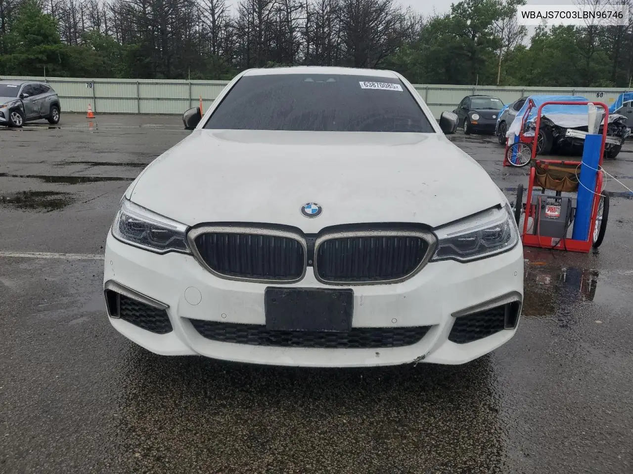 2020 BMW M550Xi VIN: WBAJS7C03LBN96746 Lot: 63870085