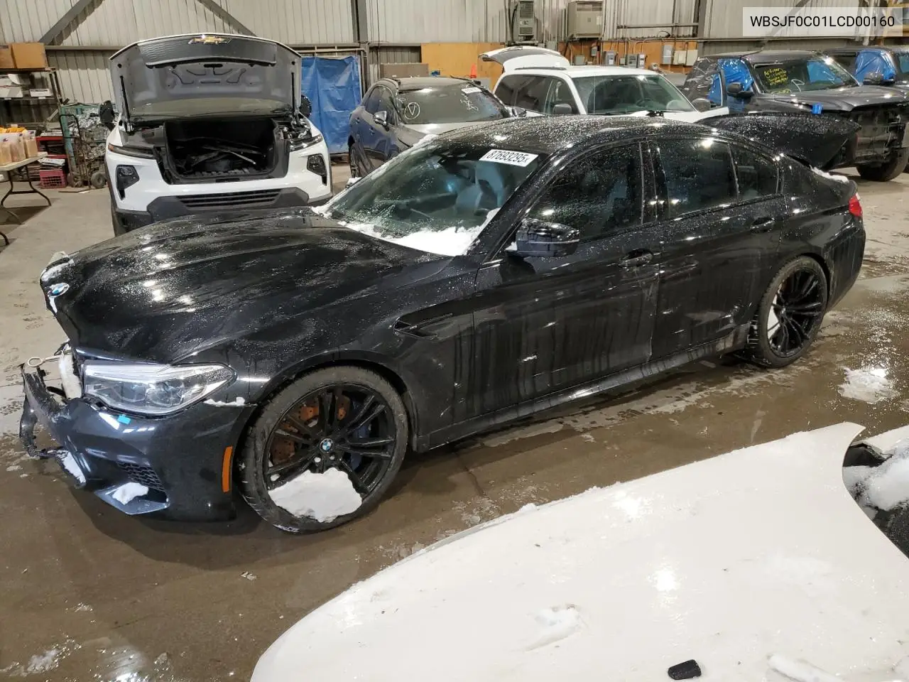 2020 BMW M5 Base VIN: WBSJF0C01LCD00160 Lot: 87693295