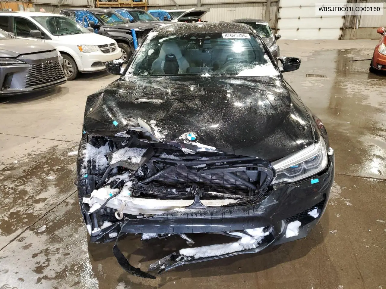 2020 BMW M5 Base VIN: WBSJF0C01LCD00160 Lot: 87693295