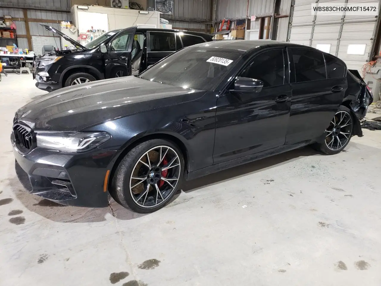 2021 BMW M5 VIN: WBS83CH06MCF15472 Lot: 50920135