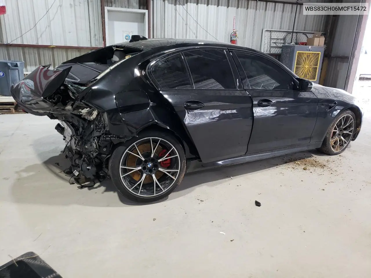 2021 BMW M5 VIN: WBS83CH06MCF15472 Lot: 50920135