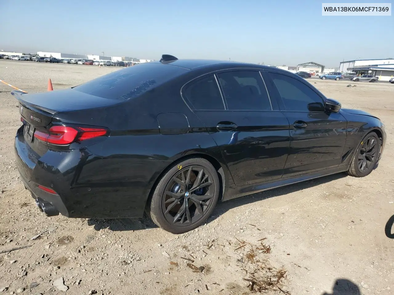 2021 BMW M550Xi VIN: WBA13BK06MCF71369 Lot: 51940095