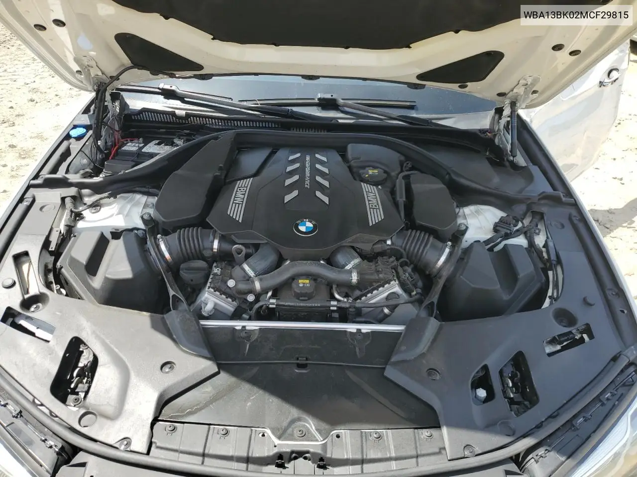2021 BMW M550Xi VIN: WBA13BK02MCF29815 Lot: 55974215