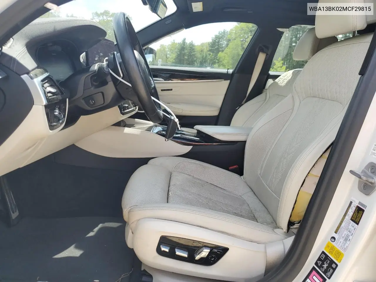 2021 BMW M550Xi VIN: WBA13BK02MCF29815 Lot: 55974215