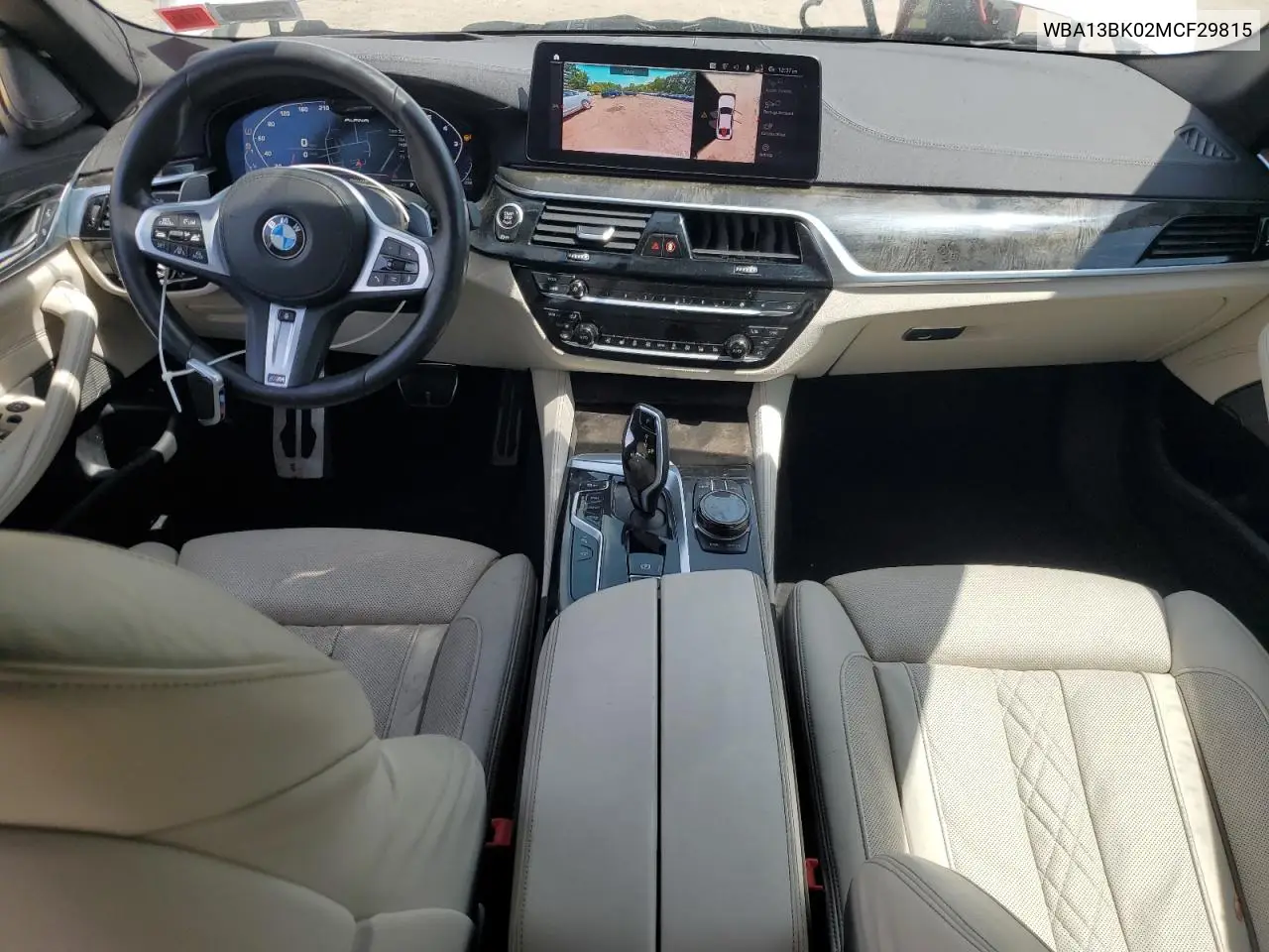 2021 BMW M550Xi VIN: WBA13BK02MCF29815 Lot: 55974215