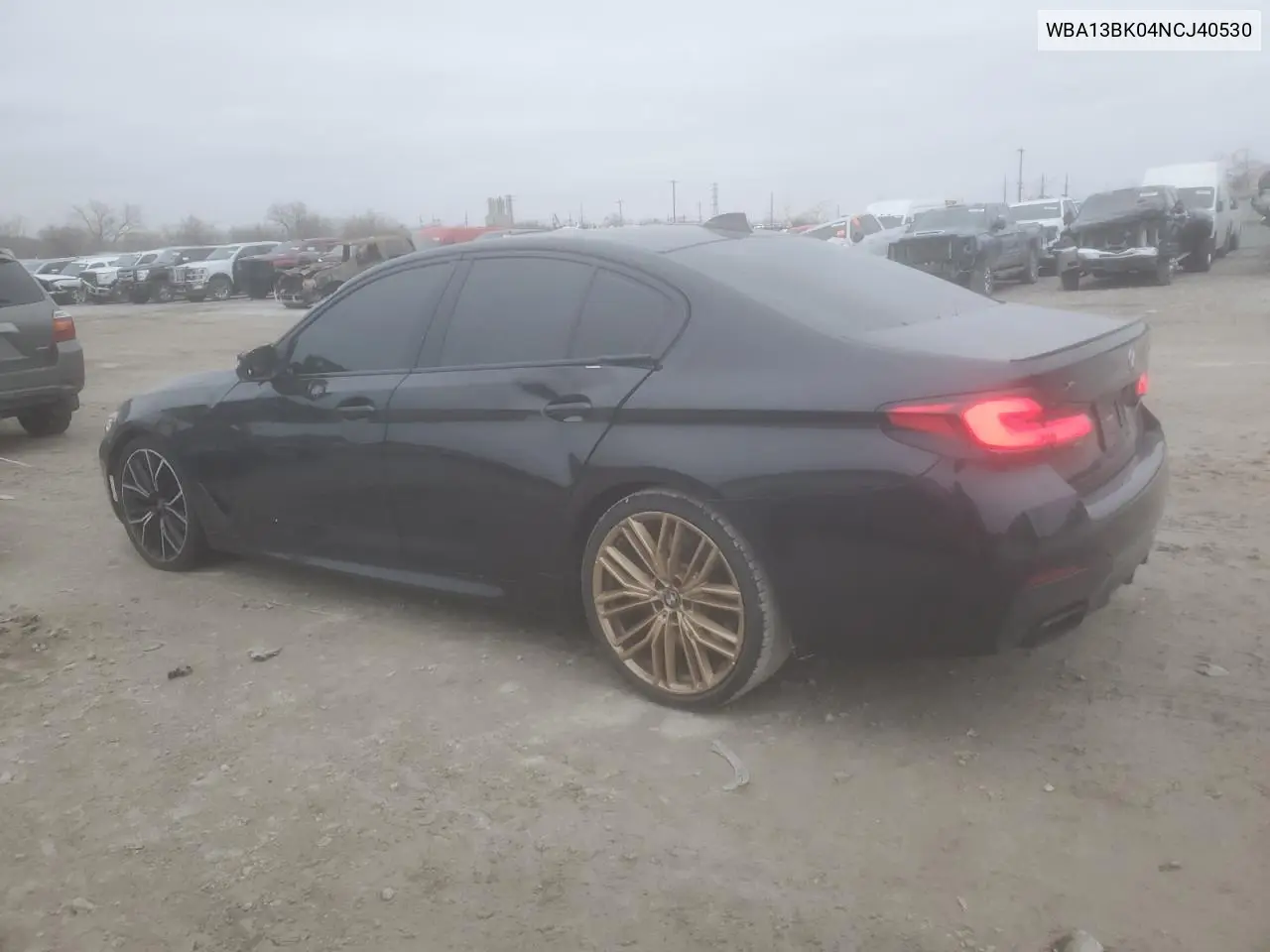 2022 BMW M550Xi VIN: WBA13BK04NCJ40530 Lot: 43737495