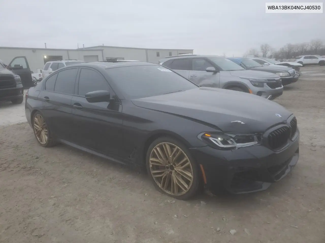 2022 BMW M550Xi VIN: WBA13BK04NCJ40530 Lot: 43737495