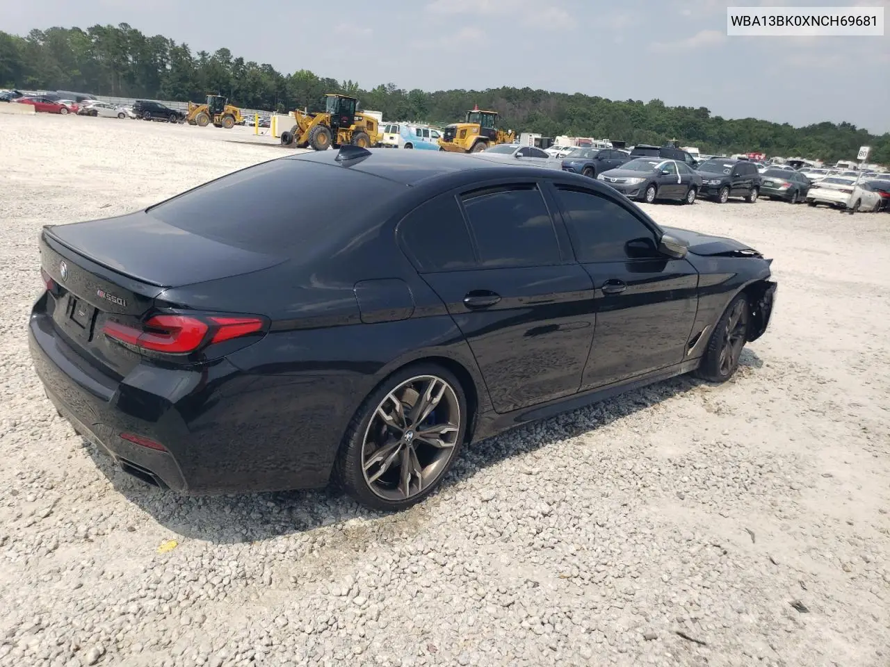 2022 BMW M550Xi VIN: WBA13BK0XNCH69681 Lot: 59237955