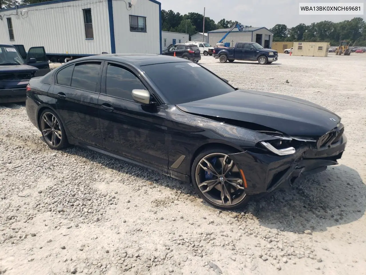 2022 BMW M550Xi VIN: WBA13BK0XNCH69681 Lot: 59237955