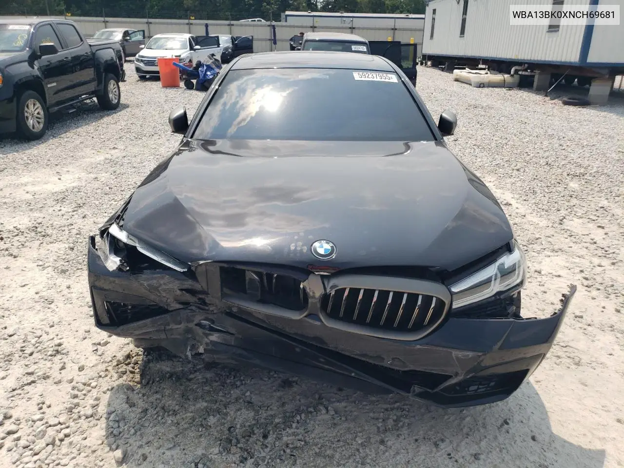 2022 BMW M550Xi VIN: WBA13BK0XNCH69681 Lot: 59237955