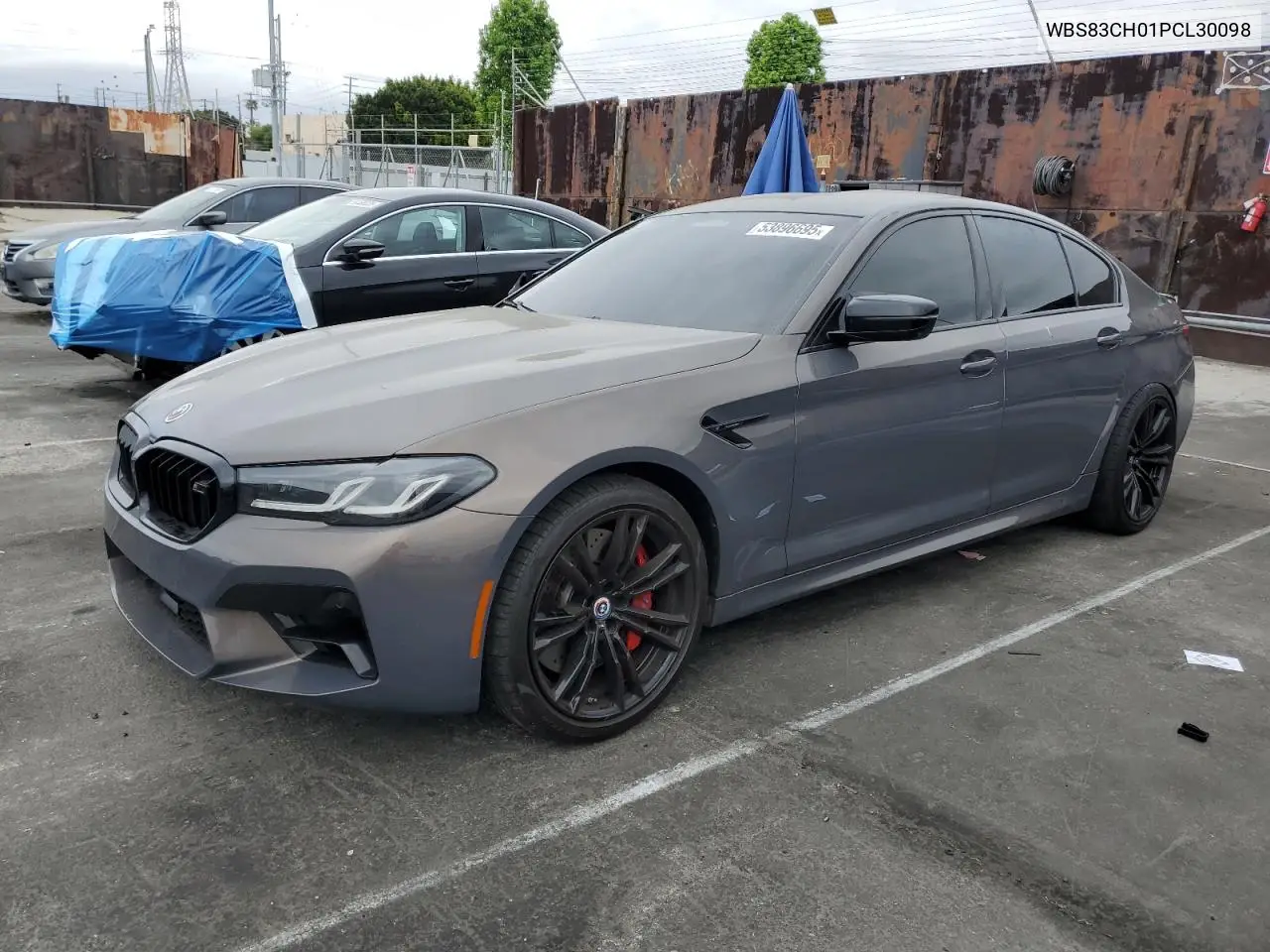 2023 BMW M5 VIN: WBS83CH01PCL30098 Lot: 53896695