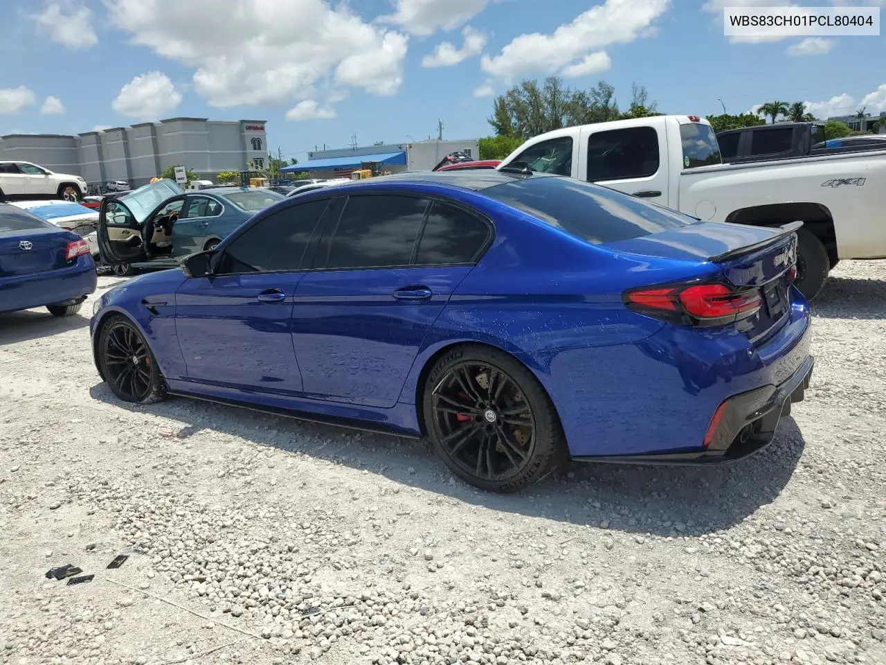 2023 BMW M5 VIN: WBS83CH01PCL80404 Lot: 60375945