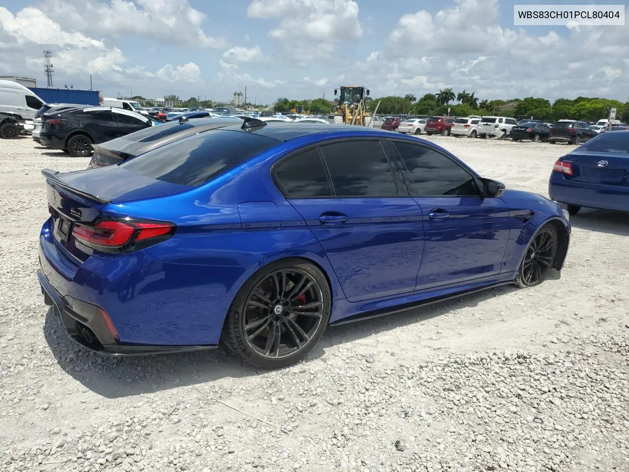 2023 BMW M5 VIN: WBS83CH01PCL80404 Lot: 60375945