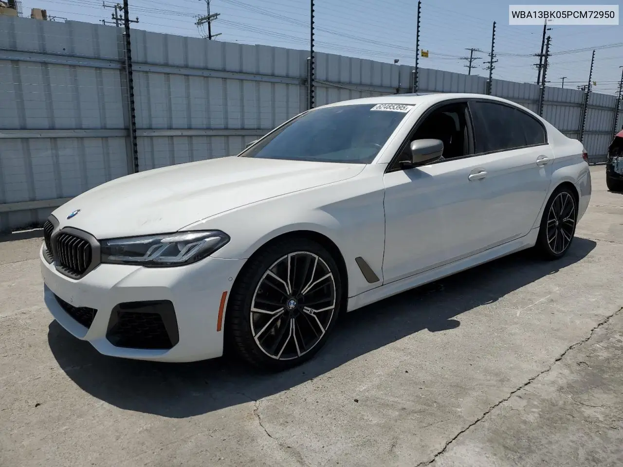 2023 BMW M550Xi VIN: WBA13BK05PCM72950 Lot: 62485395