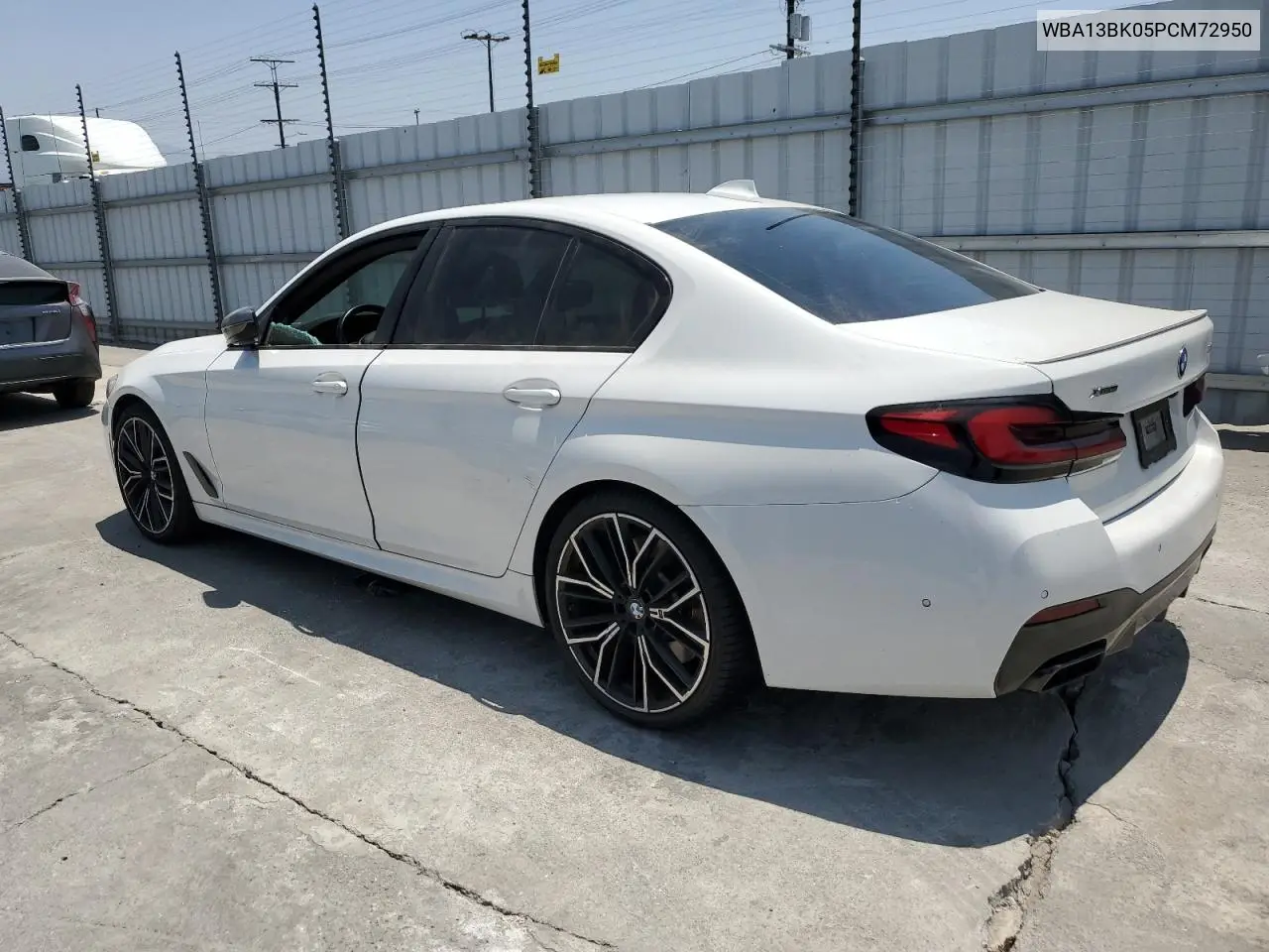 2023 BMW M550Xi VIN: WBA13BK05PCM72950 Lot: 62485395