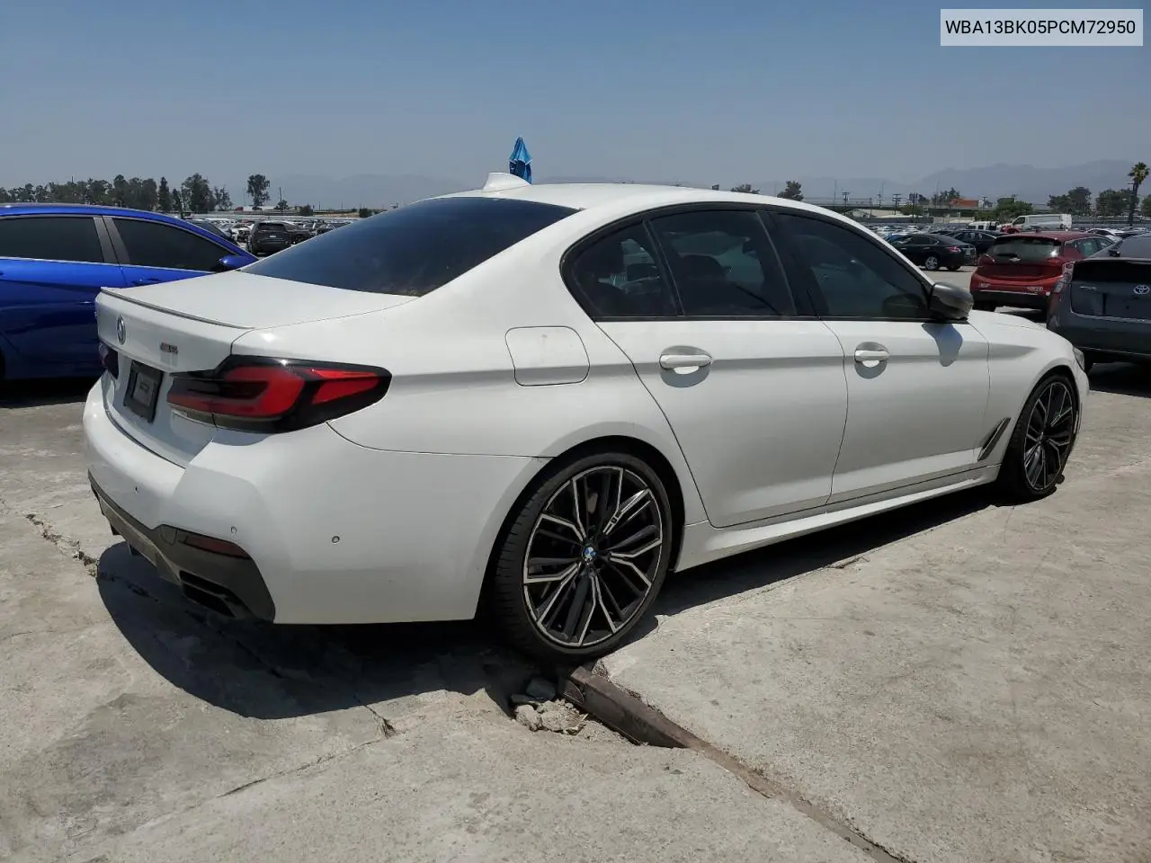 2023 BMW M550Xi VIN: WBA13BK05PCM72950 Lot: 62485395