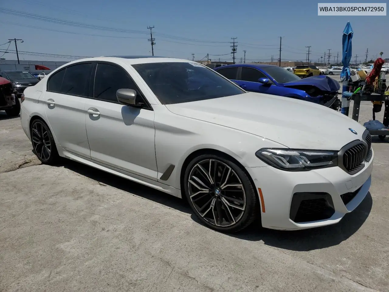 2023 BMW M550Xi VIN: WBA13BK05PCM72950 Lot: 62485395
