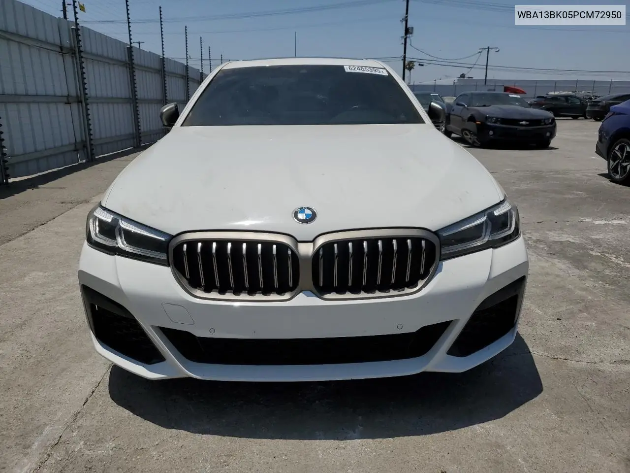 2023 BMW M550Xi VIN: WBA13BK05PCM72950 Lot: 62485395