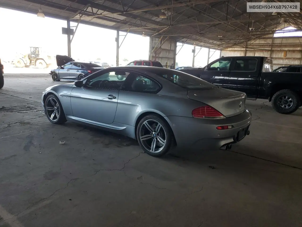 2006 BMW M6 VIN: WBSEH934X6B797428 Lot: 63462135